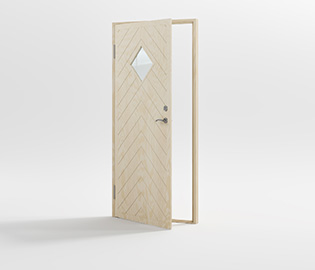 preview image for Varmförrådsdörr Fiskben