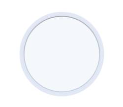 preview image for Fast runt pvc fönster 3-glas