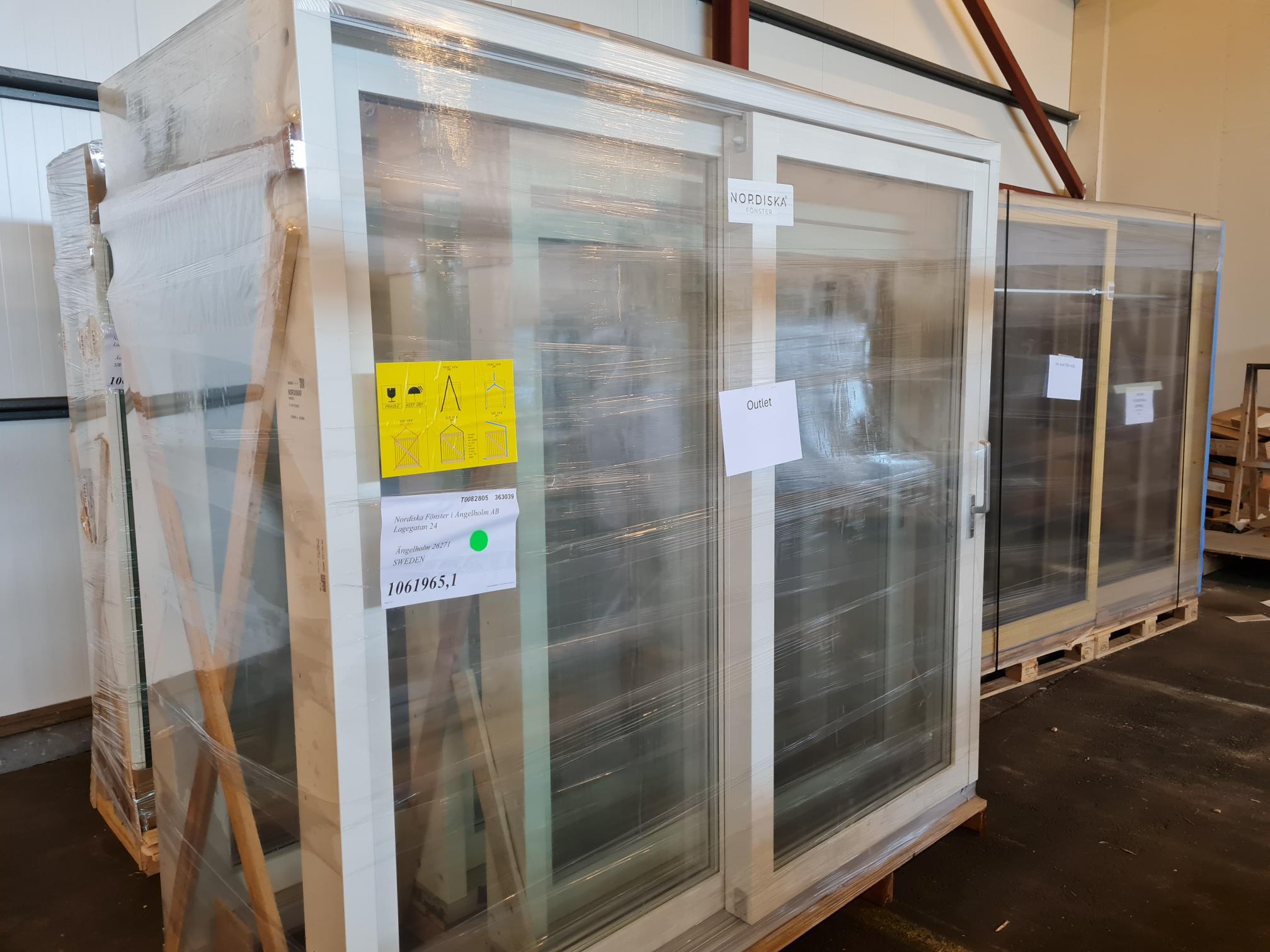 preview image for Lyft-glidparti 2-delad trä 3-glas - O1225