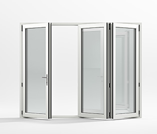 preview image for Utåtgående 3-delat 3V1-2 vikparti 3-glas