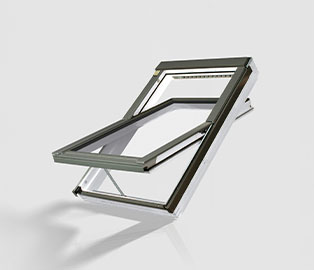 preview image for Takfönster Elstyrt Pivåhängt 2-glas