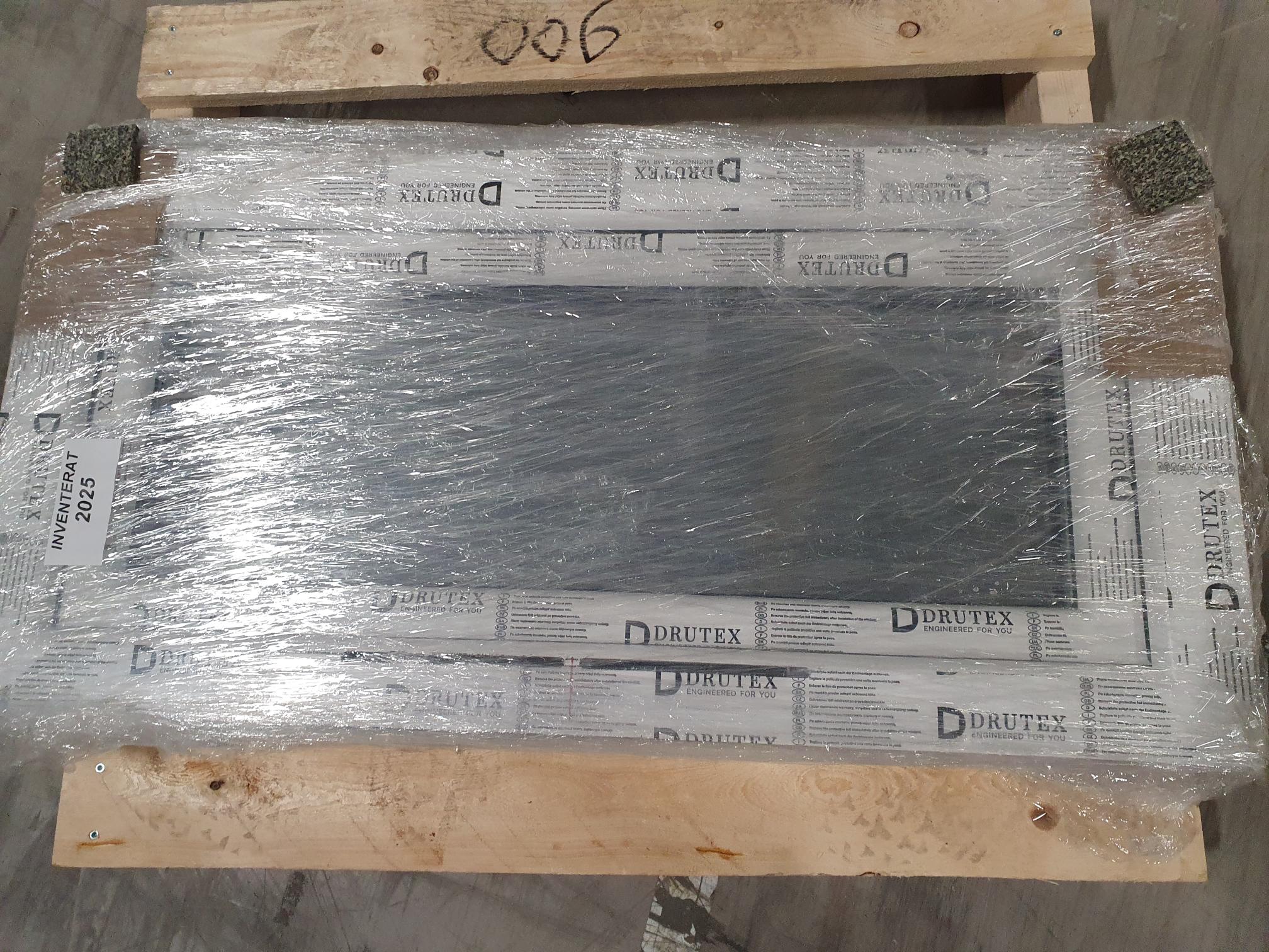 preview image for Fast fönster PVC 3-glas Drutex 980×480 mm-O1343