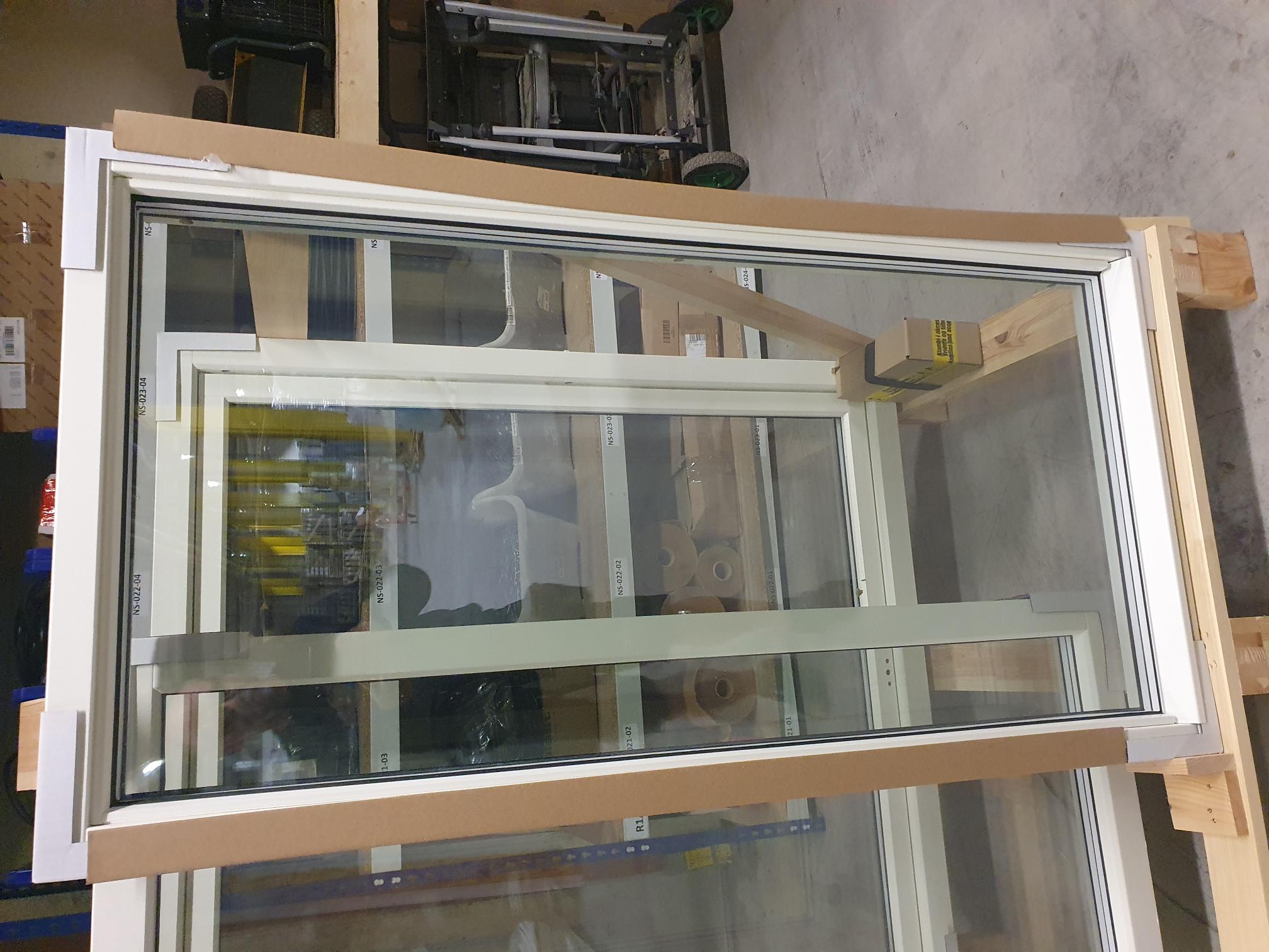 preview image for Fast fönster trä 3-glas 730×1380 mm-O1304