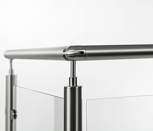 preview image for Rostfritt glasräcke