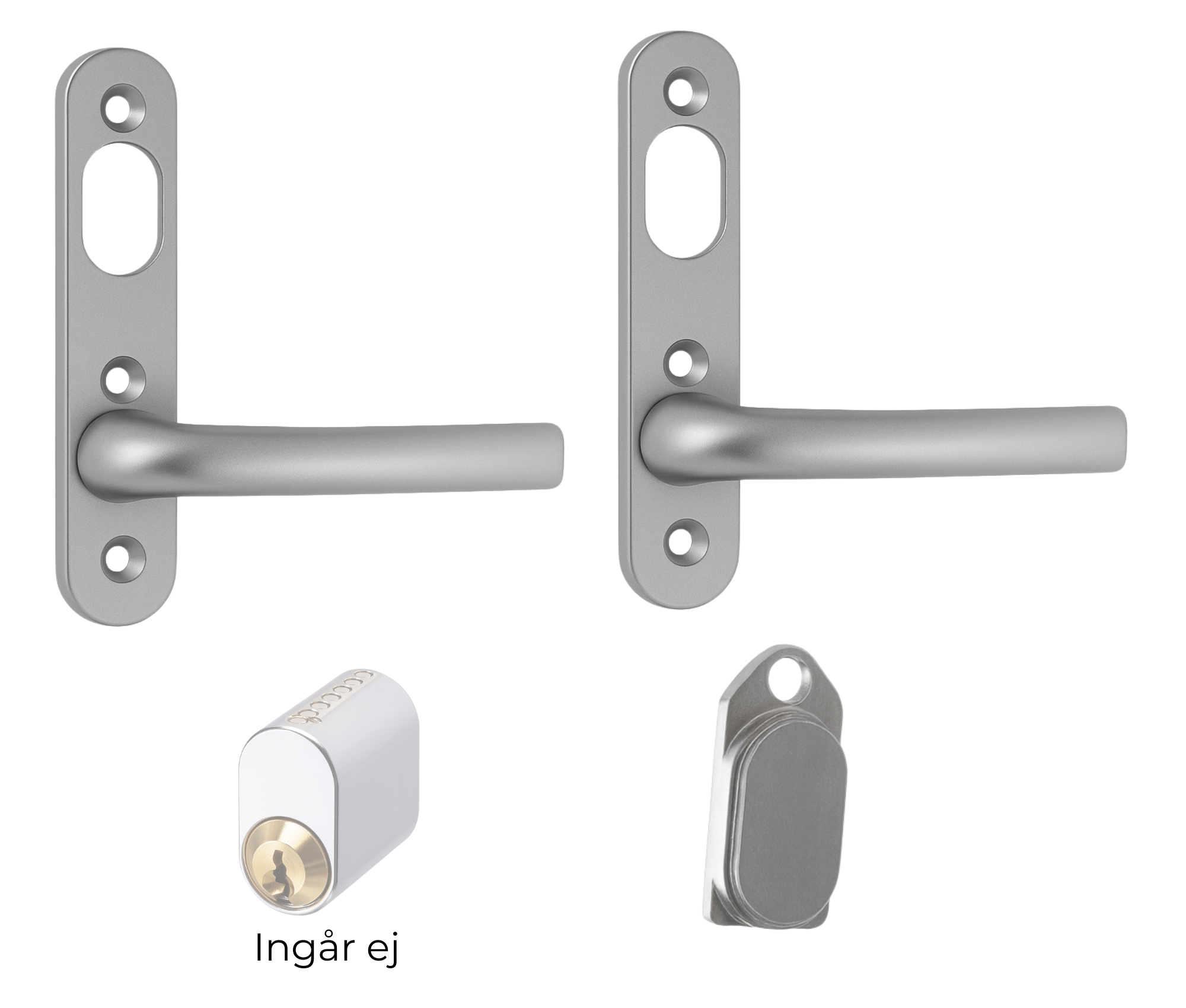 Handtagspaket Alt.2 - Fönsterdörrar Nordiska GO