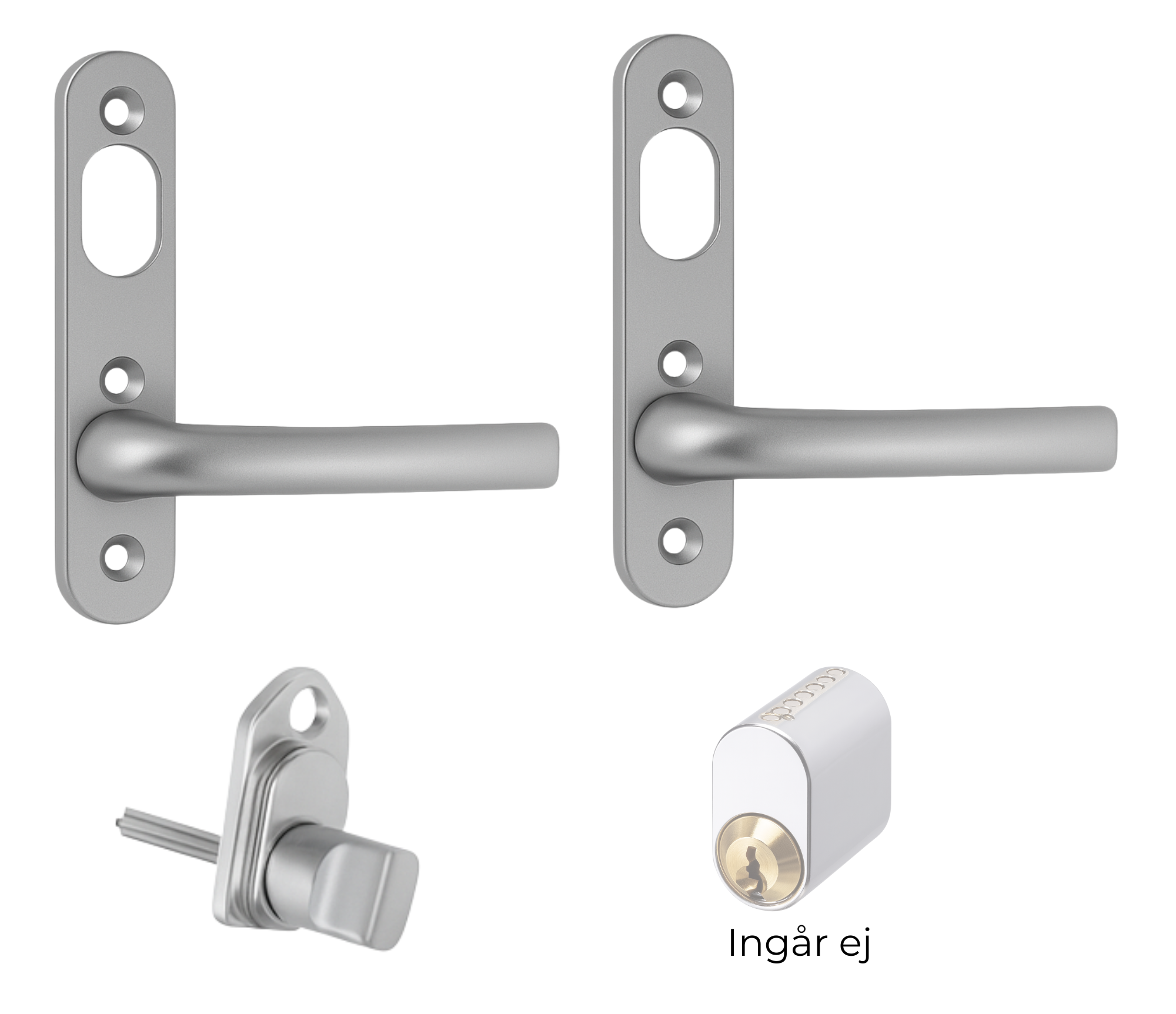 Handtagspaket Alt.3 - Fönsterdörrar Nordiska GO