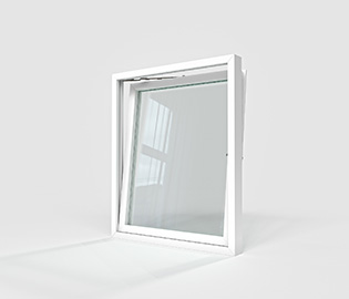 preview image for Öppningsbart 1-luft PVC fönster 2-glas