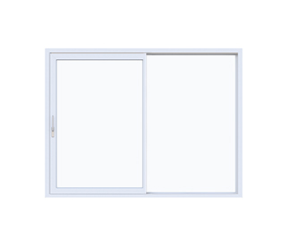 preview image for Lyft-Glid Skjutdörr 2-delad Schema A Hel-Aluminium 3-glas