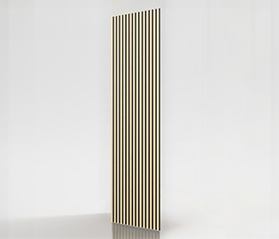 preview image for Akustikpanel Ljus Ek Svart Filt 3000x600x21mm 