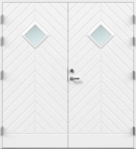 preview image for Parytterdörr Fiskben Glas