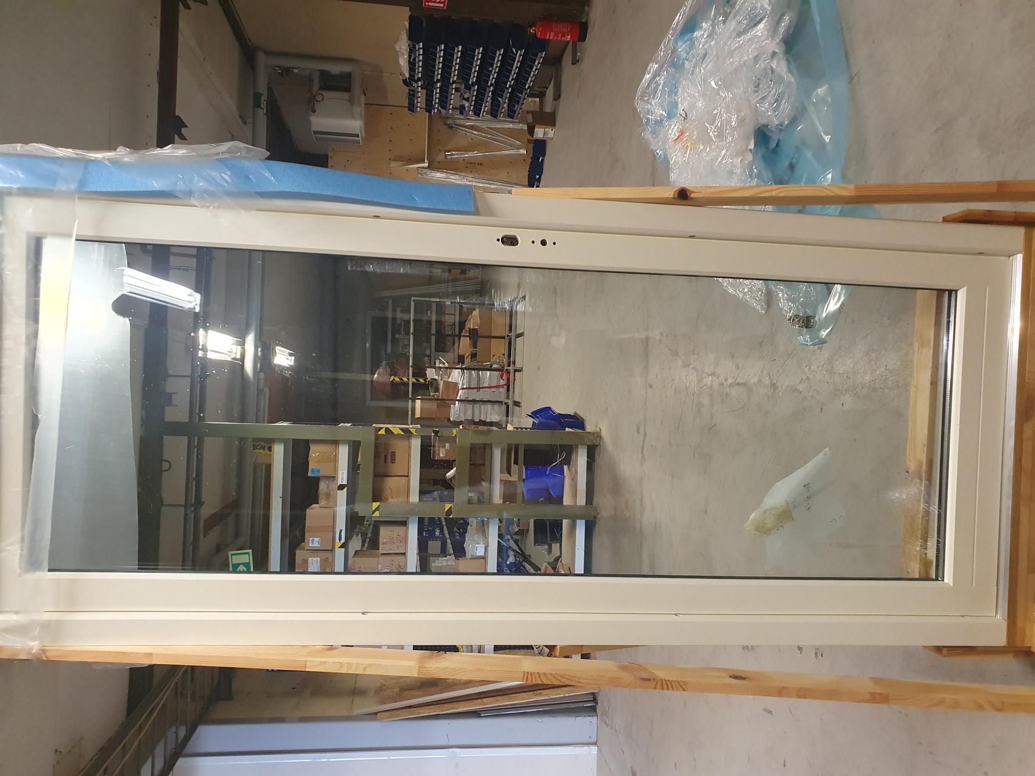 preview image for Utåtgående altandörr aluminium HH 3-glas 880×2080 mm-O1303