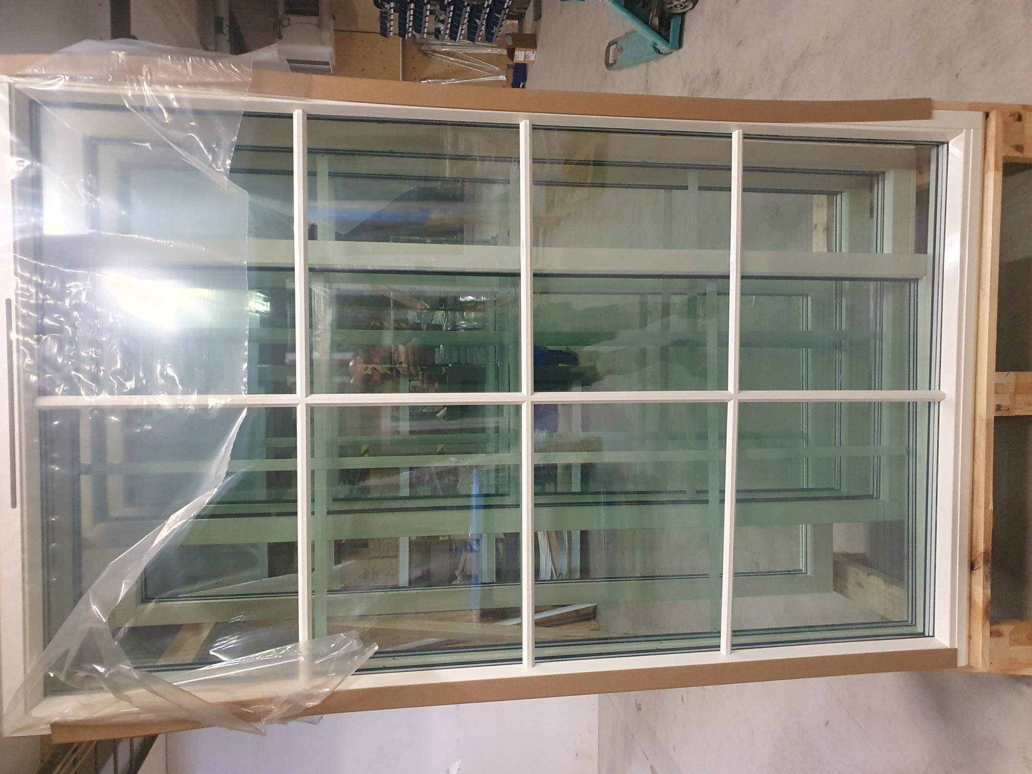 preview image for Fast fönster aluminium 3-glas 1280×2080 mm-O1308