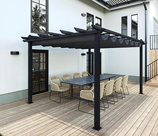 preview image for Pergola Landskap Skugga 4x4 m