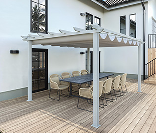 preview image for Pergola Landskap Skugga 3x3 m