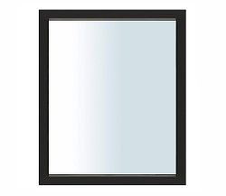 preview image for Fast fönster Hel-Aluminium 3-glas