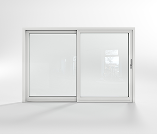 preview image for Skjutdörr 2-delad trä 3-glas