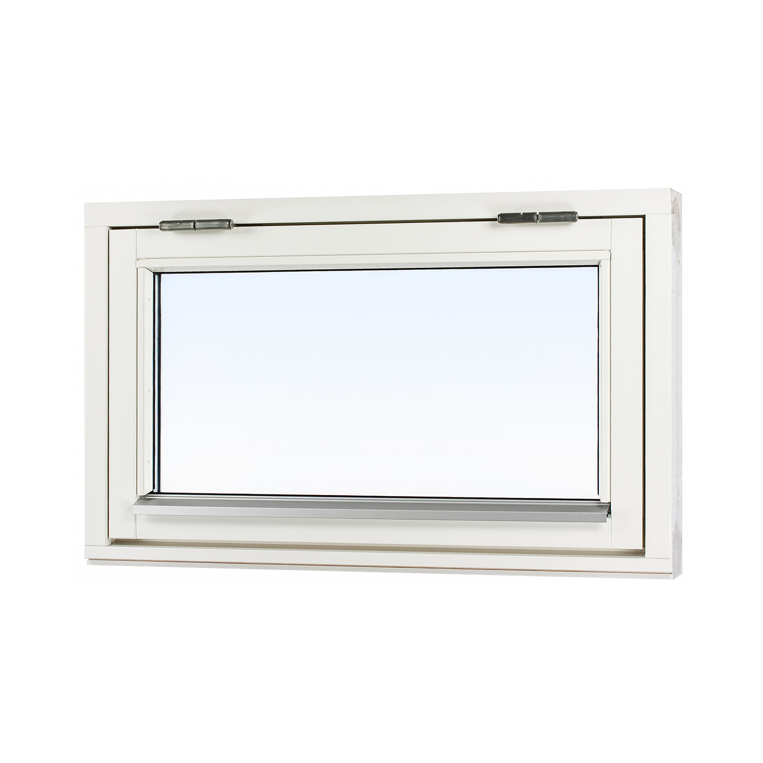 Överkantshängt fönster trä 2-glas