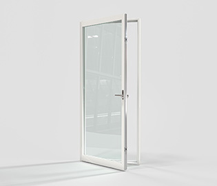 preview image for Utåtgående altandörr aluminium 3-glas