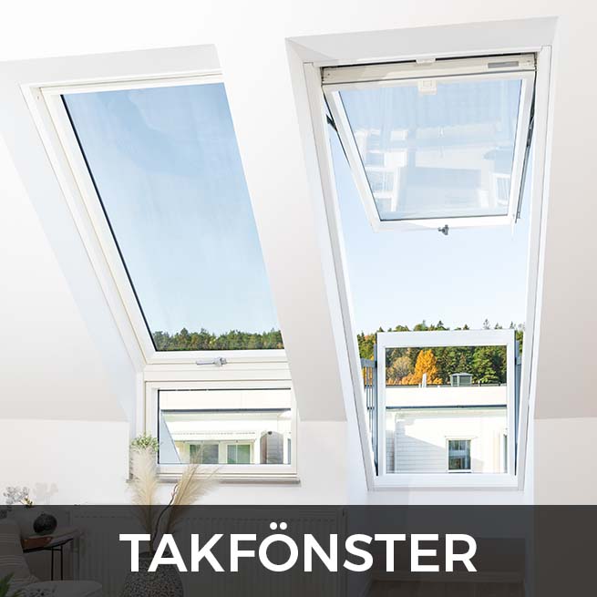 Takfönster från Fakro - Brett sortiment med hög kvalitet och låga priser från Nordiska Fönster