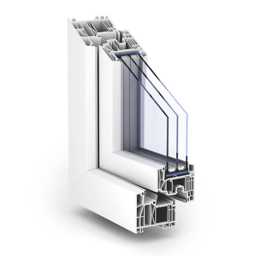 Profilbild av PVC-fönster